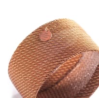 A Threads of Africa copper woven bangle