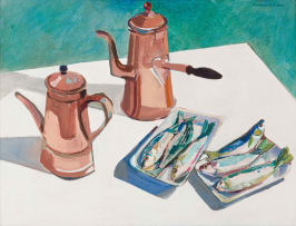 Alexander Podlashuc; Still Life with Cape Copper and Fish