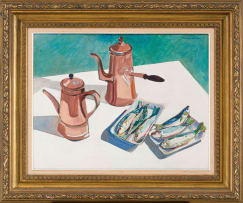 Alexander Podlashuc; Still Life with Cape Copper and Fish