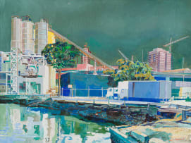 Alexander Podlashuc; Harbour Scene