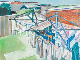 Alexander Podlashuc; Laundry on Hills Hoist Clotheslines, Lakemba, NSW, Australia