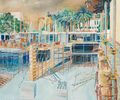 Alexander Podlashuc; Construction Site, Kloof Street