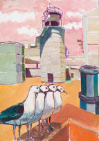 Alexander Podlashuc; Seagulls in an Industrial Landscape