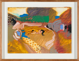 Walter Battiss; Woman and Leopard