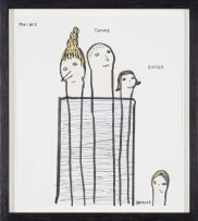 David Shrigley; Untitled (Mother, Father, Sister, Brother)