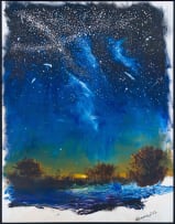 Themba Khumalo; Landscape with Starry Sky
