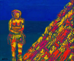 Walter Battiss; Haitian Woman
