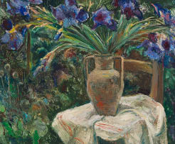 Fritz Pümpin; Gelterkinden: Schwertlilien (Irises)