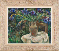 Fritz Pümpin; Gelterkinden: Schwertlilien (Irises)