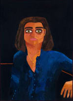 Nabeeha Mohamed; Self Portrait (A Very Serious Artist)