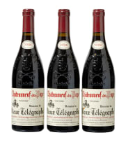 Vieux Télégraphe; Châteauneuf-du-Pape La Crau; 2006; 3 (1 x 3); 750ml