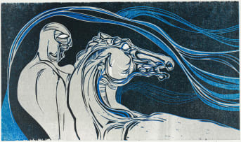 Cecil Skotnes; He Borrows the Dairy's Horse, The White Monday Disaster portfolio