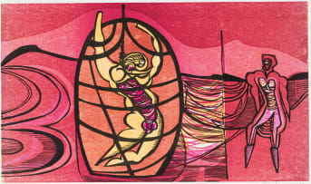 Cecil Skotnes; Wolraad Woltemade’s Promenade, The White Monday Disaster portfolio