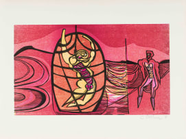 Cecil Skotnes; Wolraad Woltemade’s Promenade, The White Monday Disaster portfolio