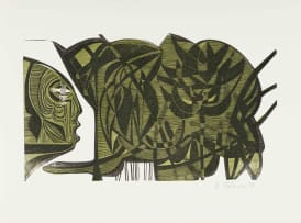 Cecil Skotnes; He Waters the Tropical Glasshouse, The White Monday Disaster portfolio