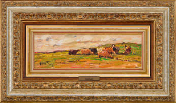 Adriaan Boshoff; Cattle Grazing