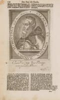Unknown Artist; Leo X Pontifex Maximus Florentinus Sedit Annos 8 Menses 8/Paulus Quartus Neapolitanus Pontifex Maximus, two