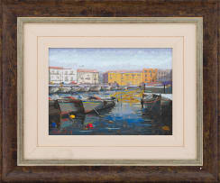 De Wet Matthee; Greece, Boat Scene