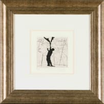 William Kentridge; Figure, from the Magic Flute portfolio
