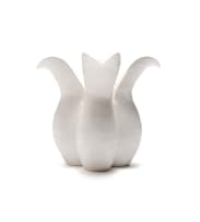 Astrid Dahl; Four petal floral vessel