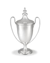 A George VI silver two-handled trophy, Barker Brothers Silver Ltd, Birmingham, 1937