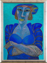 Jan Vermeiren; Portrait of a Woman