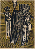 Cecil Skotnes; Four Abstract Figures