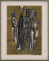 Cecil Skotnes; Four Abstract Figures