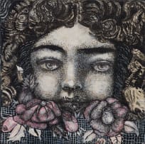 Eris Silke; Cherub and Roses