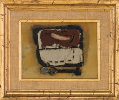 Ernst de Jong; Abstract in Brown and Ochres