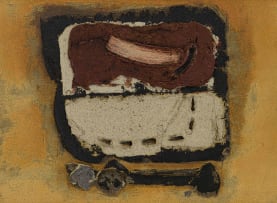 Ernst de Jong; Abstract in Brown and Ochres