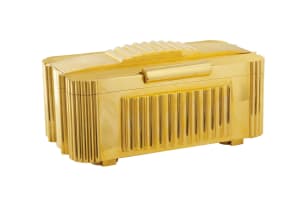 Gold casket