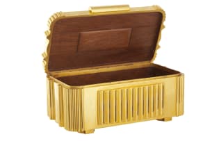 Gold casket