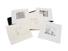 Various Artists; BURR: Print & Purpose, portfolio