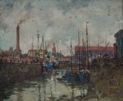 Gregoire Boonzaier; Cape Town Harbour