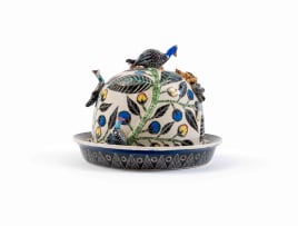 Elias Lulunga and Wonderboy Nxumalo; Guineafowl dish with cloche