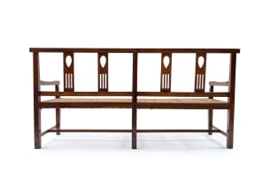 A Cape Neo-classical stinkwood rusbank, 19th century