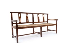 A Cape Neo-classical stinkwood rusbank, 19th century