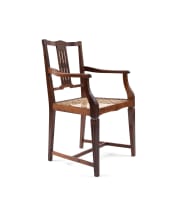 A Cape stinkwood Neo-classical armchair, early 19th century
