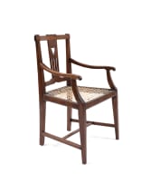 A Cape stinkwood armchair, early 19th century