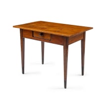 A Cape yellowwood and stinkwood inlaid side table, early 19th century