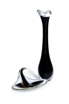 Paul Kedelv - Flygsfors; Coquille vase and ashtray, 1955