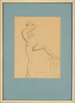 Maggie Laubser; Standing Nude
