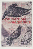 William Kentridge; The Magic Flute, Poster