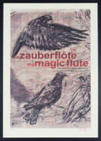 William Kentridge; The Magic Flute, Poster