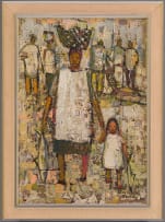 Barbara Grace Burry; Mother and Child amongst Figures