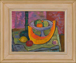 Alfred Krenz; Still Life with Pumpkin