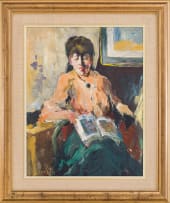 Alexander Rose-Innes; Seated Woman Reading a Book