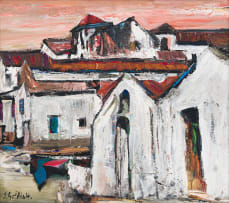 Sidney Goldblatt; Fishing Village