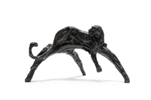 Dylan Lewis; Resting Leopard, Maquette (S450)